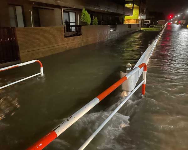 市内の浸水状況（令和5年7月）
