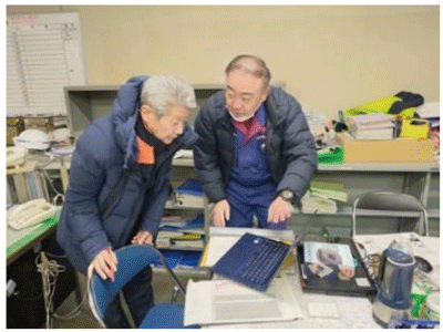 市町村長へ支援ニーズの確認(石川県珠洲市)