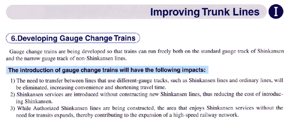 I Improving Trunk Lines 6