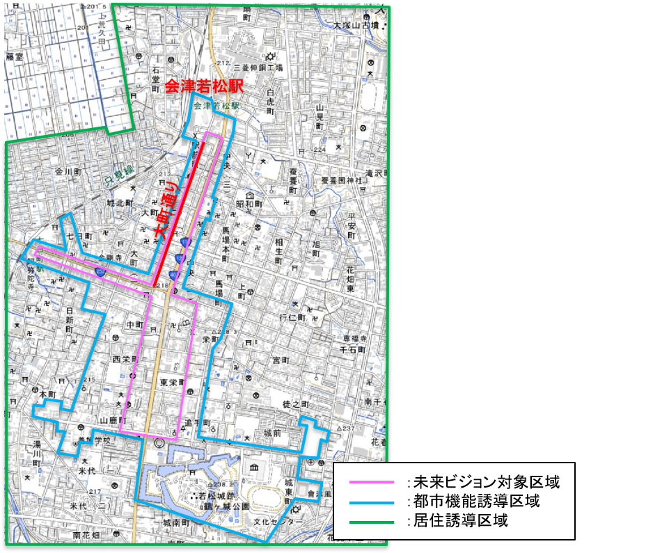 官民連携まちづくりポータルサイト｜会津若松駅前周辺地区